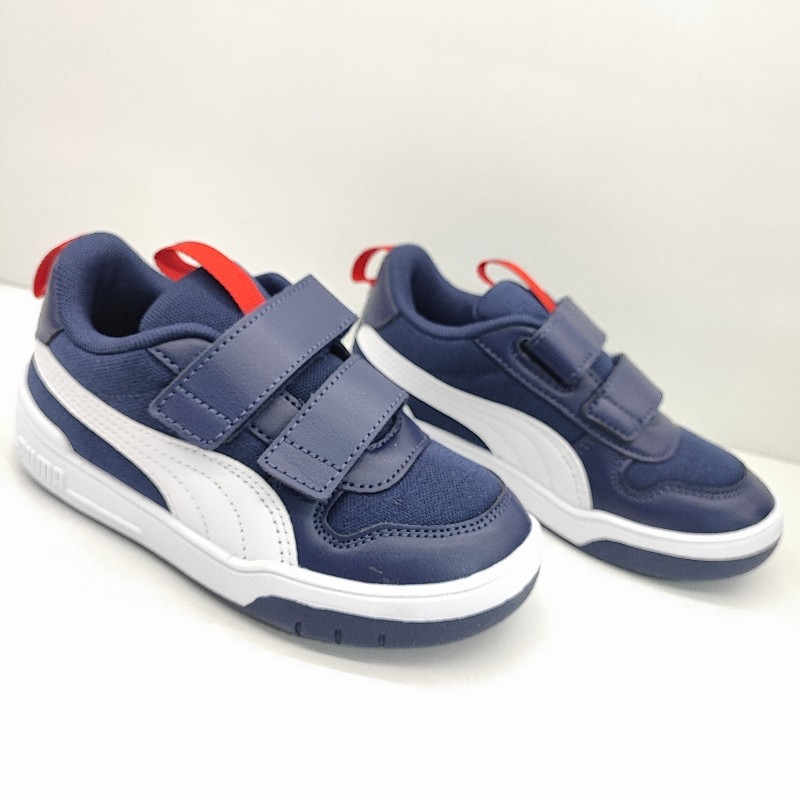 PUMA MULTIFLEX TRANSPIRABLE NYLON Y PIEL REFORZADA MARINO COLEGIAL