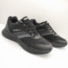 SWEDEN ZAPATILLA CASUAL HOMBRE MODA CORDON ELASTICO Y SUELA CONFORT NEGRO Y GRIS