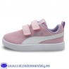 PUMA VELCRO COURTFLEX TRANSPIRABLE COLEGIAL Y VESTIR NAILON ROSA