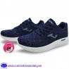 JOMA ZAPATILLA CONFORT PIES DELICADOS CON PLANTILLA MEMORY FOAM - MARINO / BRILLOS PLATA