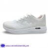 JOMA ZAPATILLA CONFORT PIES DELICADOS CON PLANTILLA MEMORY FOAM - BLANCO / BRILLOS PLATA