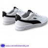 ZAPATILLA PUMA COURT LALLY MODA VESTIR CLASICA BLANCA / RAYA Y TALONERA NEGRA