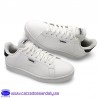 ZAPATILLA ADIDAS URBAN COURT CLASSIC BLANCA CON LETRAS NEGRAS.