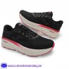 ZAPATILLA JOMA CONFORT RUNNING CON PLANTILLA MEMORY FOAM Y SUELA DE DOBLE DENSIDAD ANTIDESLIZANTE - NEGRO CON DETALLES FUXIA