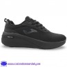 JOMA ZAPATILLA CON CUÑA CONFORT Y TRANSPIRABLE CON PLANTILLA MEMORY FOAM GEL - IDEAL PARA LINEA LABORAL Y HOSTELERIA - NEGRO