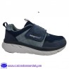 NICOBOCO ZAPATILLA DE VELCRO EN LINEA URBANA CON SUELA CONFORT Y PLANTILLA FOAM - MARINO