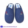 ZAPATILLA DE CASA DE PRIMAVERA / VERANO PUNTA CERRADA - POLO MARINO
