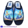 ZAPATILLA DE CASA DE PRIMAVERA / VERANO PUNTA ABIERTA - HOMER MOTO VESPA MARINO