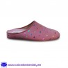 ZAPATILLA DE CASA DE PRIMAVERA / VERANO PUNTA CERRADA Y PLANTILLA CONFORT EXTRAIBLE ADAPTABLE MUJER - CORAZONES MAQUILLAJE