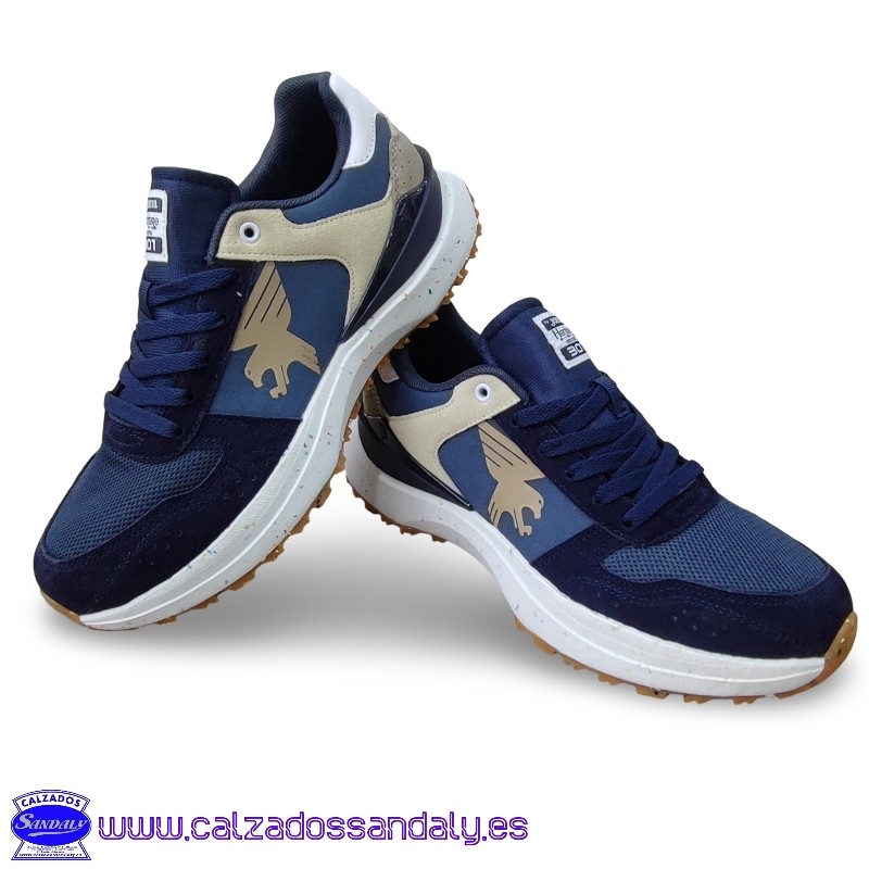 JOMA ZAPATILLA MODA CONFORT C301 TRANSPIRABLES Y ANTIDESLIZANTES - MARINO