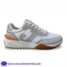 JOMA ZAPATILLA MODA CONFORT C501 TRANSPIRABLES Y ANTIDESLIZANTES - BLANCO / GRIS