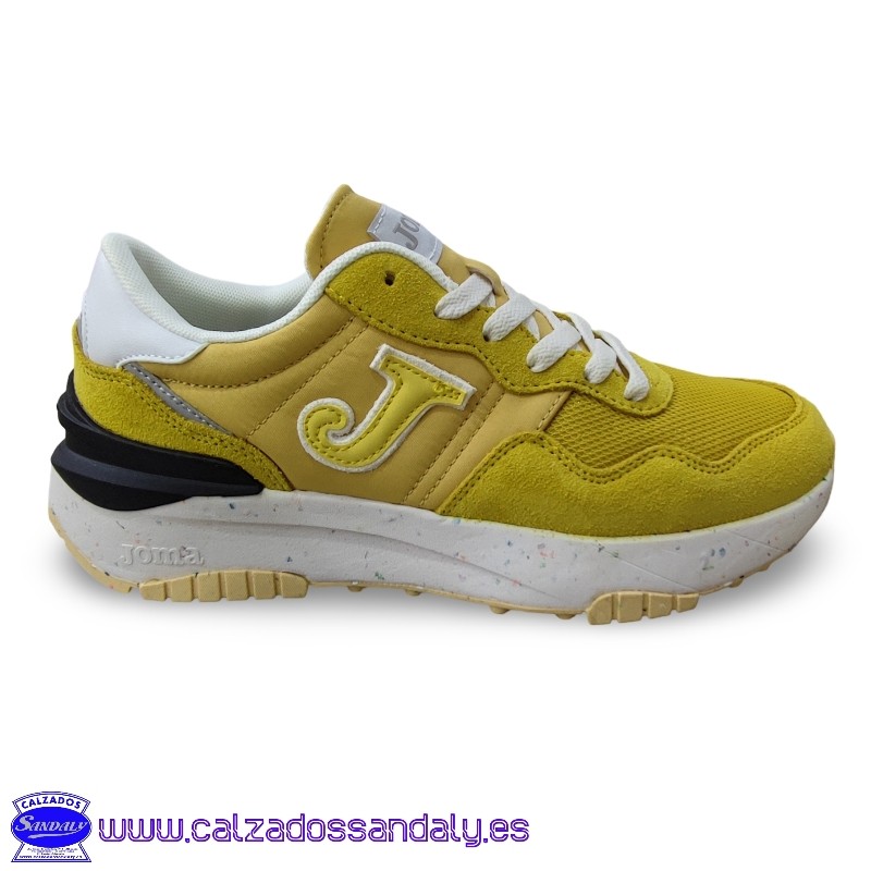 JOMA ZAPATILLA MODA CONFORT C367 TRANSPIRABLES Y ANTIDESLIZANTES - AMARILLO