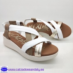 SANDALIA CON TIRAS...