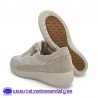 MYSOFT ZAPATILLA DE VESTIR CON SUELA CONFORT FLEXIBLE CON CREMALLERA Y CORDON CON TEJIDO REPELENTE AL AGUA (PIES SECOS) - POLAR
