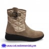 MYSOFT BOTIN REPELENTE AL AGUA CON SUELA CONFORT Y PLANTILLA FOAM ACOLCHADO LATERAL - TAUPE