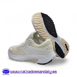 JOMA ACTIVE LADY ZAPATILLA PARA RUNNING / CAMINAR / GYM - BEIG