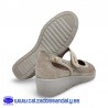 MYSOFT MERCEDITAS PERFORADA Y TIRA CON VELCRO PARA FACIL PONER Y SUELA CONFORT CON PLANTILLA MEMORY - ARENA