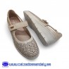 MYSOFT MERCEDITAS PERFORADA Y TIRA CON VELCRO PARA FACIL PONER Y SUELA CONFORT CON PLANTILLA MEMORY - ARENA