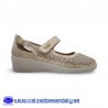 MYSOFT MERCEDITAS PERFORADA Y TIRA CON VELCRO PARA FACIL PONER Y SUELA CONFORT CON PLANTILLA MEMORY - ARENA