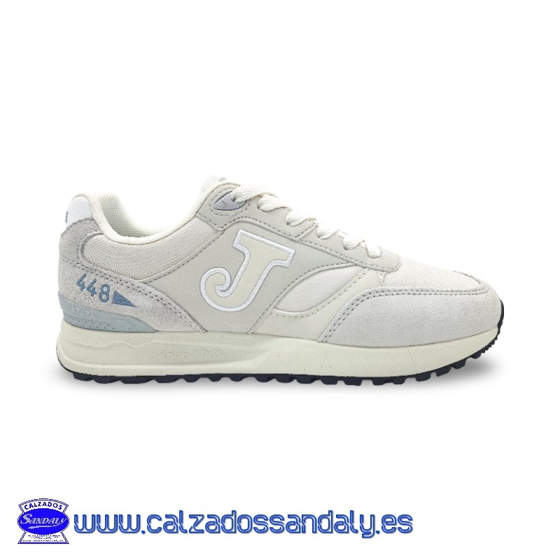 JOMA ZAPATILLA CASUAL RETRO RUNNING DE MODA, COMODA Y TRANSPIRABLE - HIELO / BEIG - C448