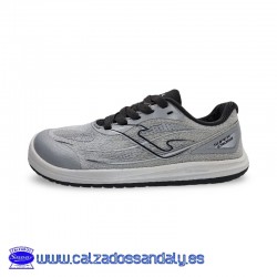 JOMA BAREFOOT ZAPATILLA EN NAILON TRANSPIRABLE Y PUNTERA - CALZADO RESPETUOSO - GRIS - UNISEX - SUPERCROSS