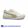 PUMA ZAPATILLA RETRO MODA EN PIEL PARA LINEA DE VESTIR CASUAL - BEIG / MARRON - ST RUNNER