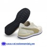 PUMA ZAPATILLA RETRO MODA EN PIEL PARA LINEA DE VESTIR CASUAL - BEIG / MARRON - ST RUNNER