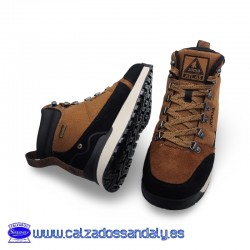 JOMA BOTA URBANA Y MONTAÑA CON AISLATEX MENBRANA REPELENTE AL AGUA Y ANTIDESLIZANTE - ATLAS - MARRON / NEGRO