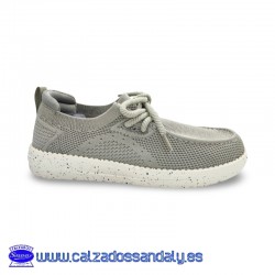 GUALABI CON SUELA CONFORT Y PLANTILLA FOAM NAILON ELASTICO PARA NO TENER QUE ATAR LOS CORDONES Y FACIL PONER - CAMEL - NICOBOCO