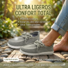 GUALABI CON SUELA CONFORT Y PLANTILLA FOAM NAILON ELASTICO PARA NO TENER QUE ATAR LOS CORDONES Y FACIL PONER - CAMEL - NICOBOCO