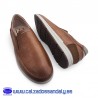 ZAPATO HOMBRE KIOWA CON GOMA PARA FACIL PONER , LIGERO Y FLEXIBLE CON PLANTILLA DE GEL FOAM - CUERO