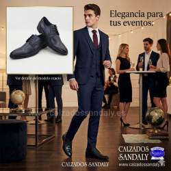 ZAPATO VESTIR HOMBRE...