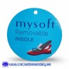 MYSOFT SANDALIA CON TIRAS CRUZADAS ANCHA DE HORMA Y PLANTILLA EXTRAIBLE PARA ADAPTAR PLANTILLAS DE PODOLOGO - BEIG