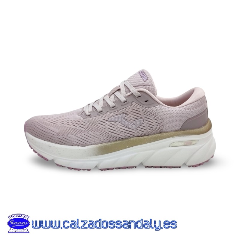 ZAPATILLA JOMA SUELA CONFORT CON DOBLE DENSIDAD DE AMORTIGUACION Y PLANTILLA MEMORY Y ANTIDESLIZANTE - ROSA CLARO - ATREYU