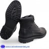 BOTA MILITAR DE VESTIR PARA HOMBRE CON CORDONES Y CREMALLERA PARA FACIL PONER - NEGRO