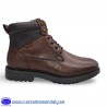 BOTA MILITAR DE VESTIR PARA HOMBRE CON CORDONES Y CREMALLERA PARA FACIL PONER - MARRON