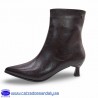 BOTIN VESTIR CON PUNTA FINA Y TACON FINO BAJO, NAPA BLANDITA Y FLEXIBLE - NEGRO