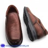 copy of ZAPATO KIOWA DE HOMBRE CON GOMAS LATERALES PARA FACIL PONER Y SUELA LIGERA - MARRON