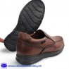 copy of ZAPATO KIOWA DE HOMBRE CON GOMAS LATERALES PARA FACIL PONER Y SUELA LIGERA - MARRON