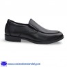 ZAPATO KIOWA DE HOMBRE PARA VESTIR CON GOMAS LATERALES Y SUELA DE GOMA FLEXIBLE - NEGRO
