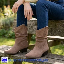 BOTA CAMPERA EN SERRAJE...