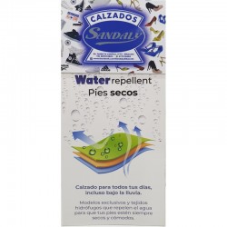 BOTIN REPELENTE AL AGUA CON SUELA ANTIDESLIZANTE CON HEBILLA ADORNO LATERAL - NEGRO