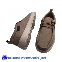 GUALAVI HOMBRE ESTILO CASUAL CON SUELA LIGERA Y FLEXIBLE COMODA - TAUPE