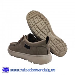 GUALAVI HOMBRE ESTILO CASUAL CON SUELA LIGERA Y FLEXIBLE COMODA - TAUPE