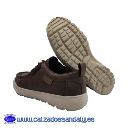 GUALAVI HOMBRE ESTILO CASUAL CON SUELA LIGERA Y FLEXIBLE COMODA - MARRON